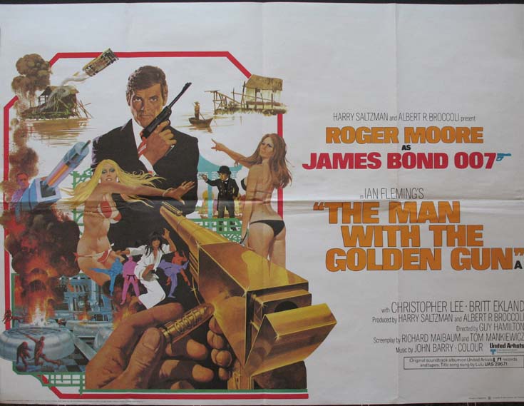 MAN WITH THE GOLDEN GUN, THE @ FilmPosters.com