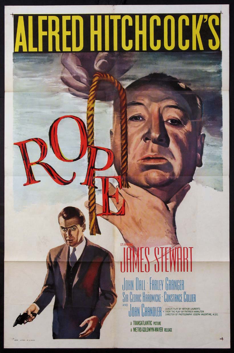 ROPE Movie Poster (R-1958)