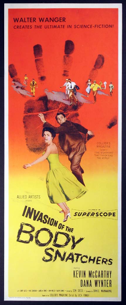 INVASION OF THE BODY SNATCHERS @ FilmPosters.com
