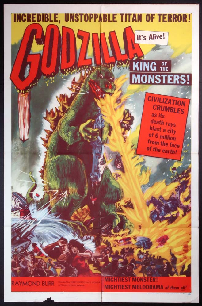 GODZILLA (Godzilla, King of the Monsters) @ FilmPosters.com