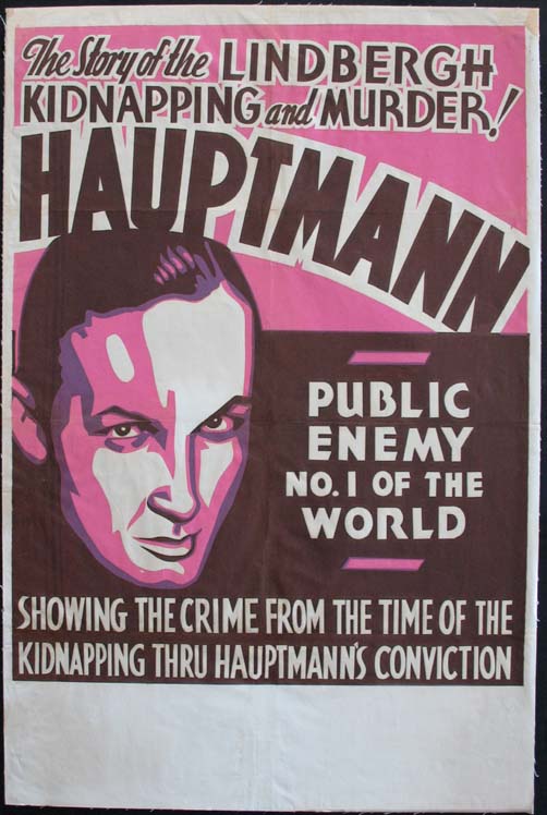 HAUPTMANN Public Enemy No. 1 of the World @ FilmPosters.com