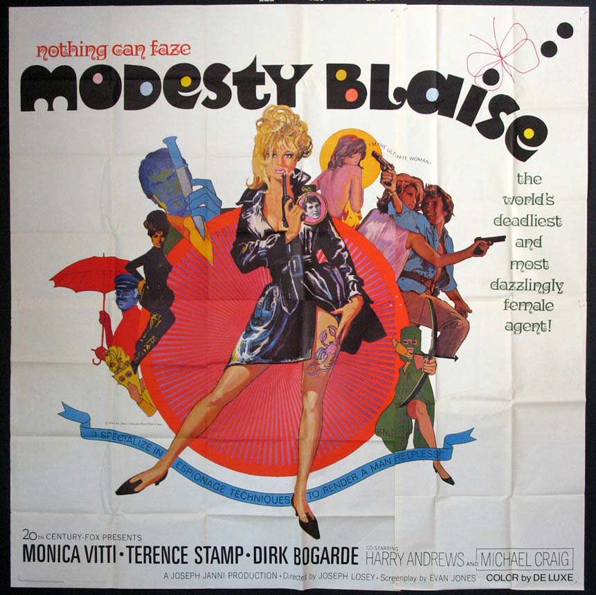 MODESTY BLAISE @ FilmPosters.com