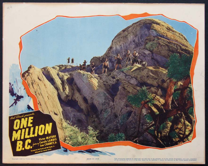 ONE MILLION B.C. @ FilmPosters.com