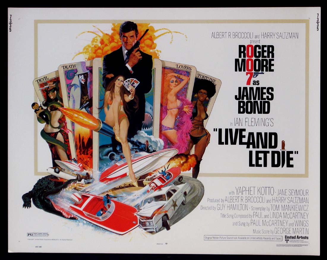 LIVE AND LET DIE (James Bond) @ FilmPosters.com