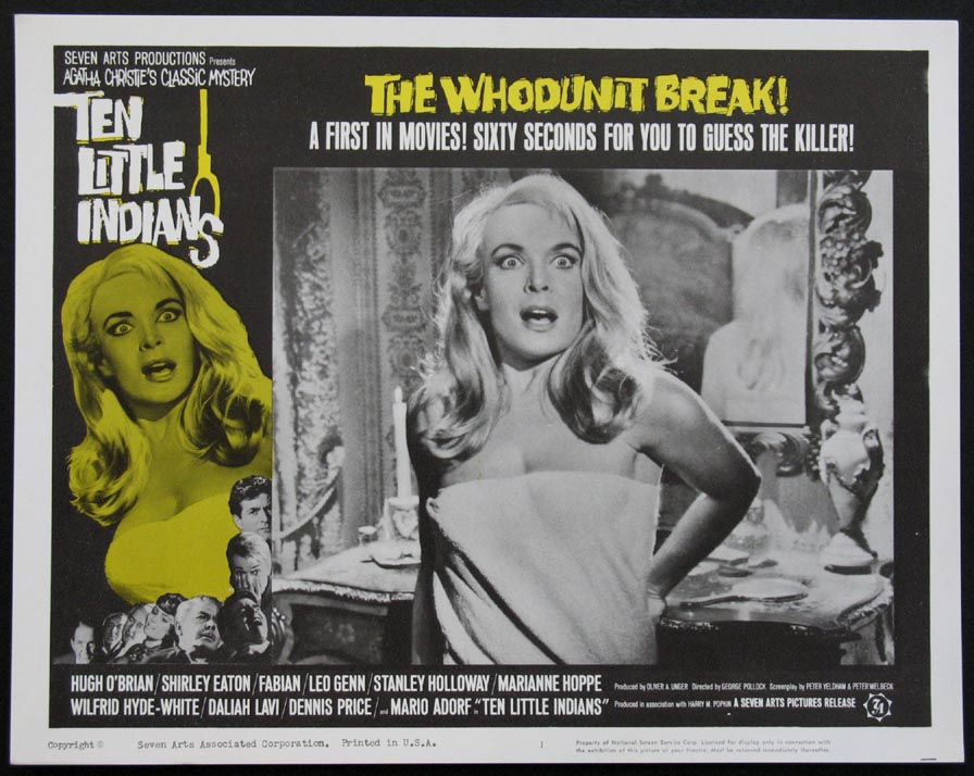 TEN LITTLE INDIANS @ FilmPosters.com