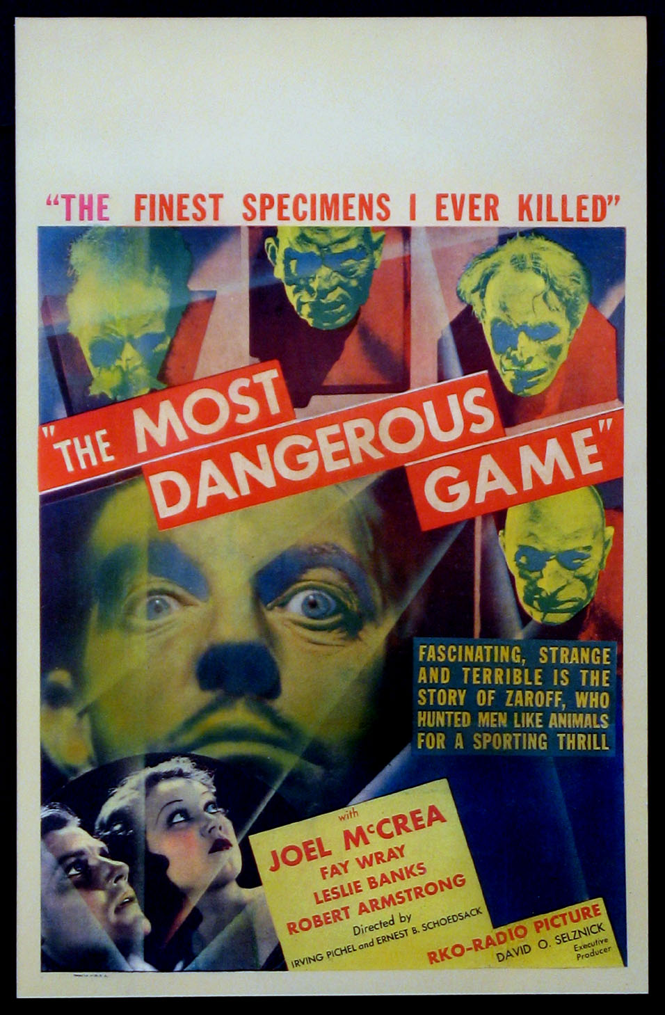 MOST DANGEROUS GAME, THE @ FilmPosters.com