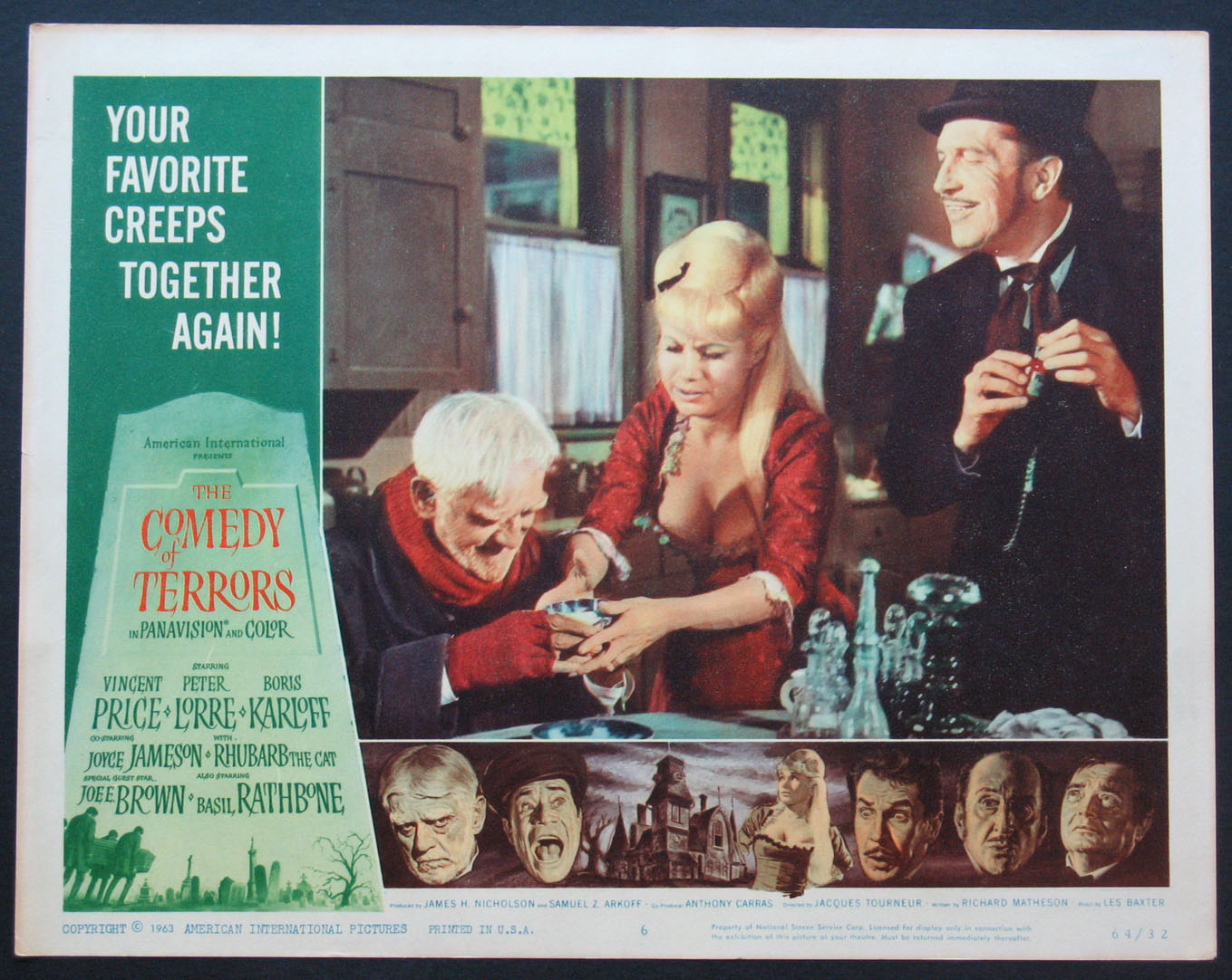 COMEDY OF TERRORS @ FilmPosters.com
