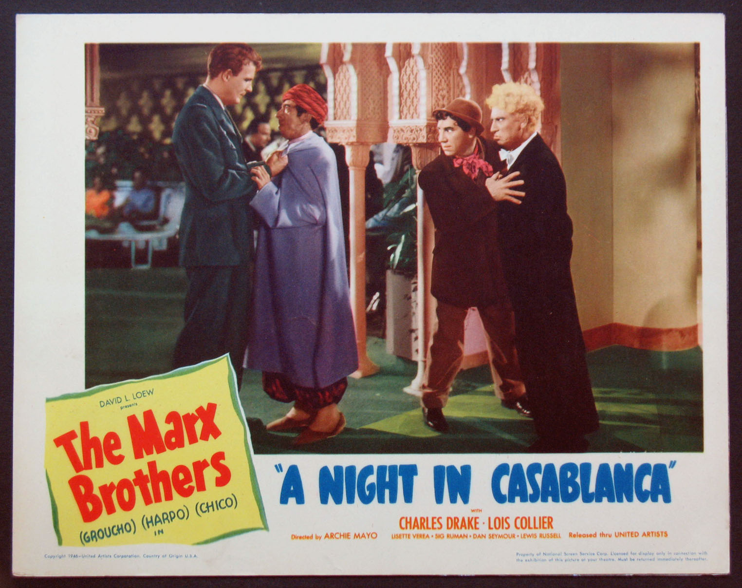NIGHT IN CASABLANCA, A @ FilmPosters.com