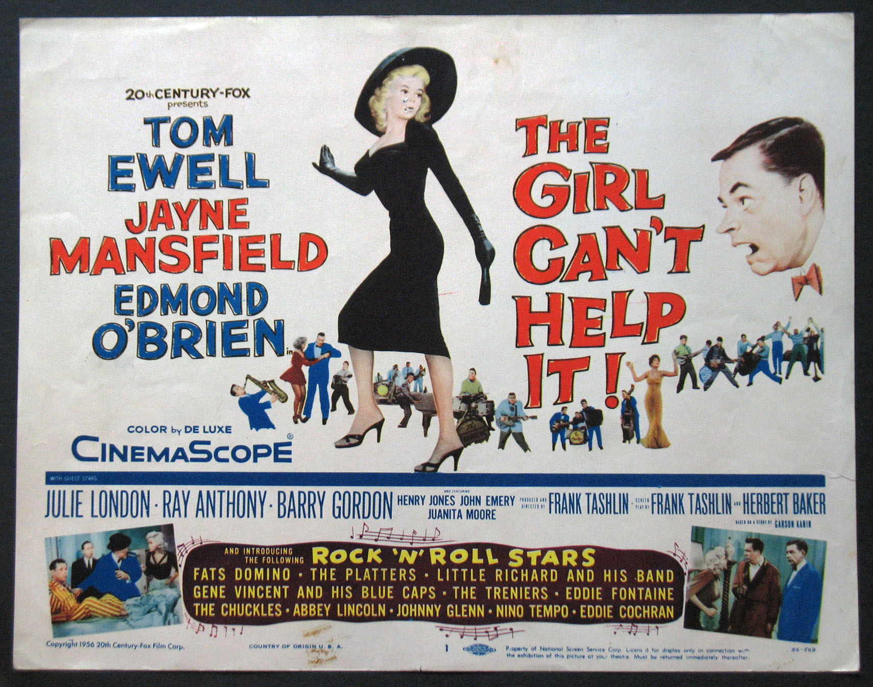 GIRL CAN'T HELP IT, THE (The Girl Cant Help It) @ FilmPosters.com
