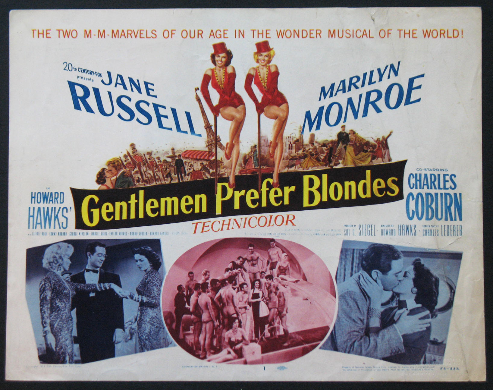 GENTLEMEN PREFER BLONDES @ FilmPosters.com