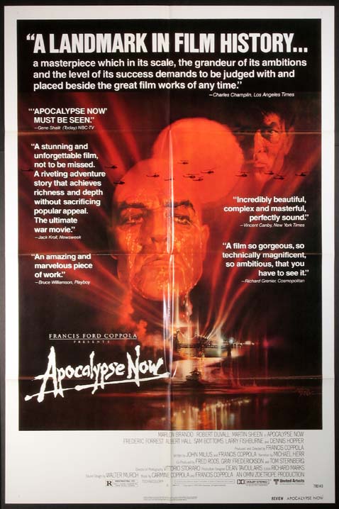 Apocalypse Now (1979) Original British Quad Movie Poster - Original Film  Art - Vintage Movie Posters