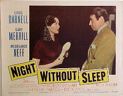 NIGHT WITHOUT SLEEP @ FilmPosters.com