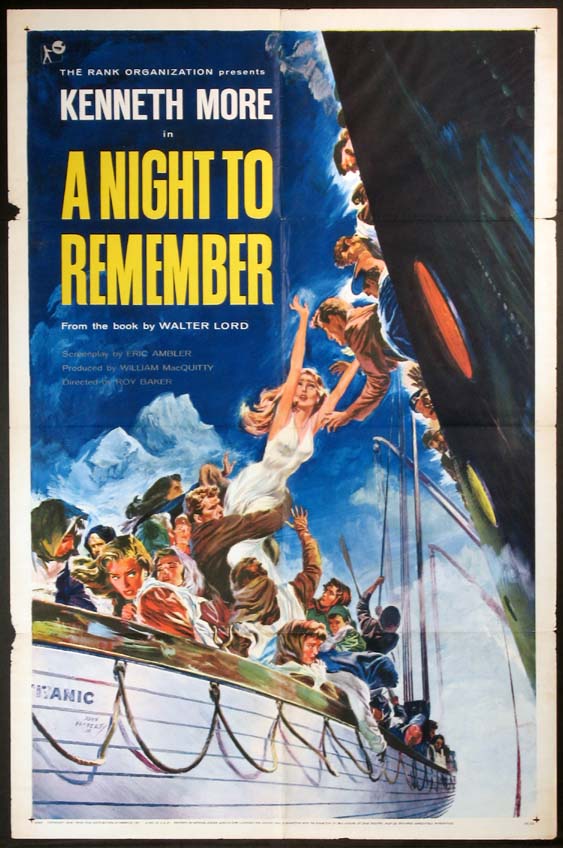 NIGHT TO REMEMBER, A (Titanic) @ FilmPosters.com