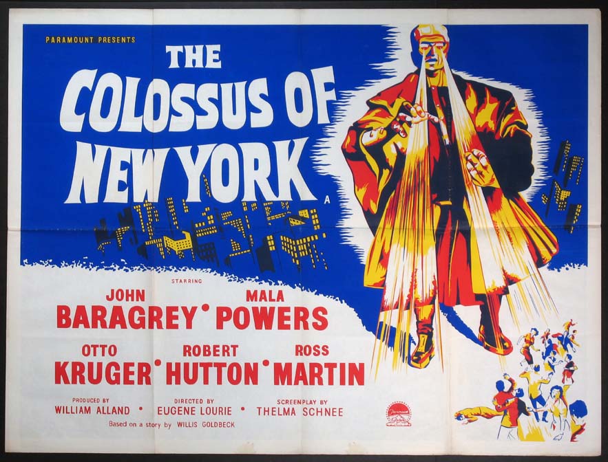 COLOSSUS OF NEW YORK @ FilmPosters.com